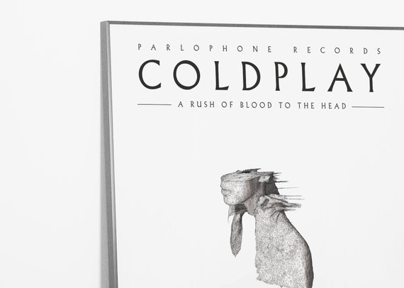 A3 Music Poster - Album Print - Coldplay - A Rush of Blood to the