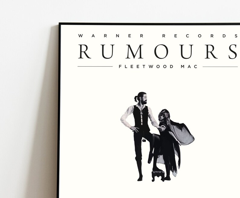 Fleetwood Mac Album Print A3 Music Poster Rumours