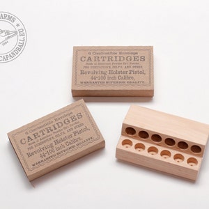 Scatola cartuccia revolver della guerra civile in calibro .44 (2pc)
