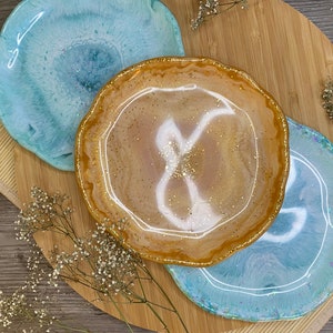 Resin Schale  - Epoxidharz Schüssel Schmuckschale Dekoartikell Handmade Geschenke für Mama