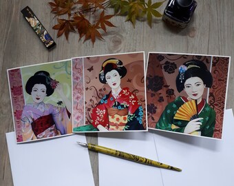 Cartes De Voeux Vierges Etsy