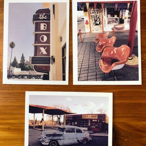 Route 66 - Blank Notecard - Set of 3 - Retro - Vintage - Photography