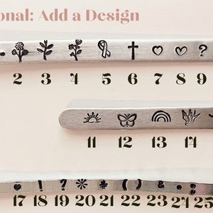 Custom Hand Stamped Adjustable Rings Aluminum image 9