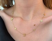 Silver Name Necklace, Initial Name Necklace, Custom Name Necklace, Personalized Name Necklace, Gold Plate Necklace, Signature Necklace