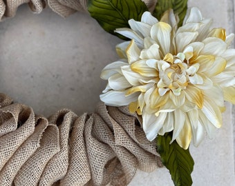 Everyday Burlap Wrap