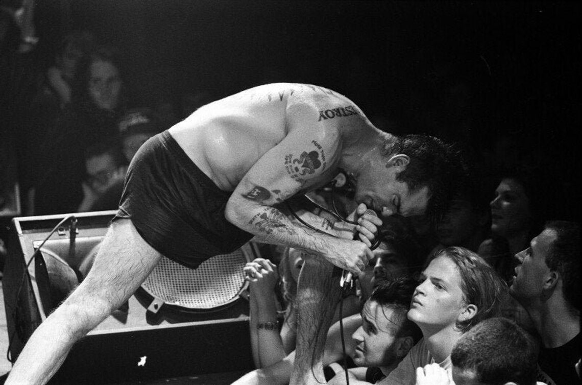 Henry Rollins Rollins Band music poster / print singing Etsy