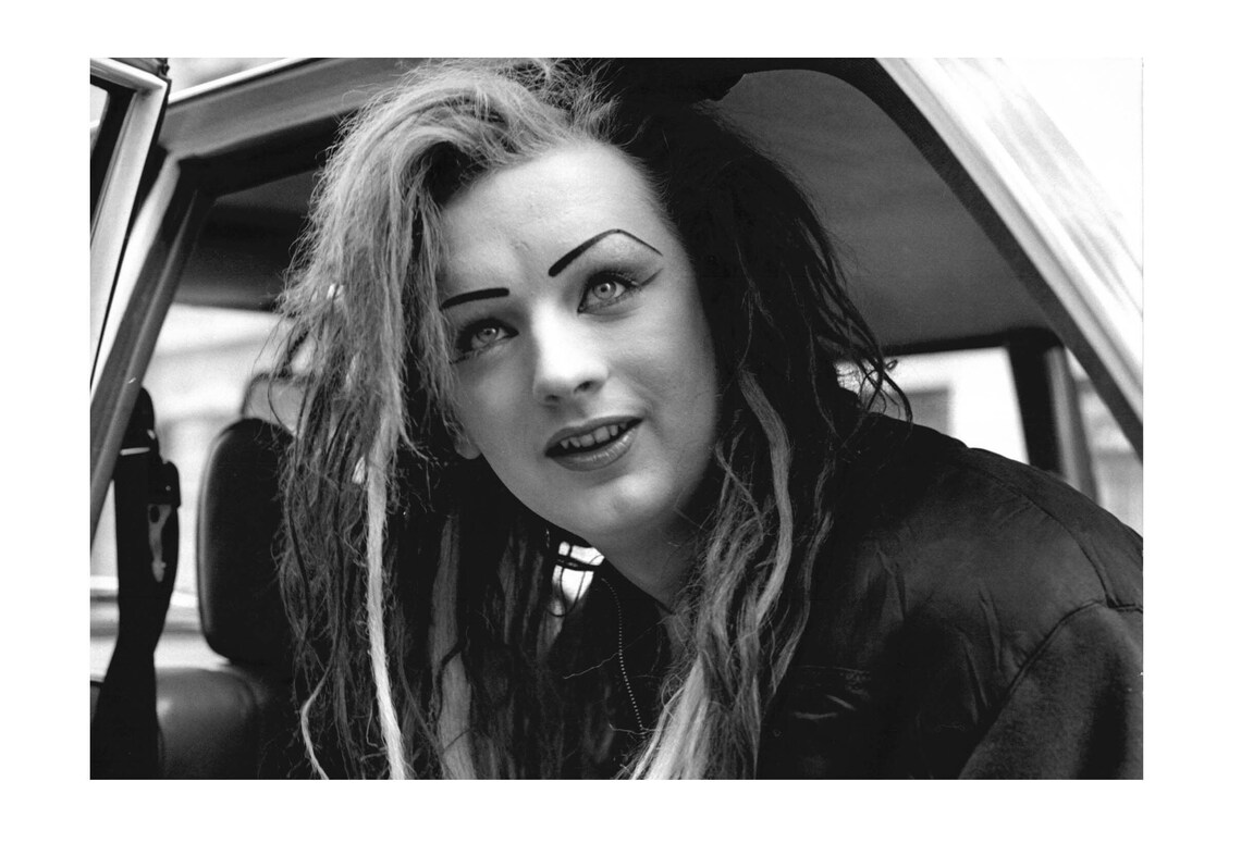 Culture Club's Boy poster / print a closeup Etsy