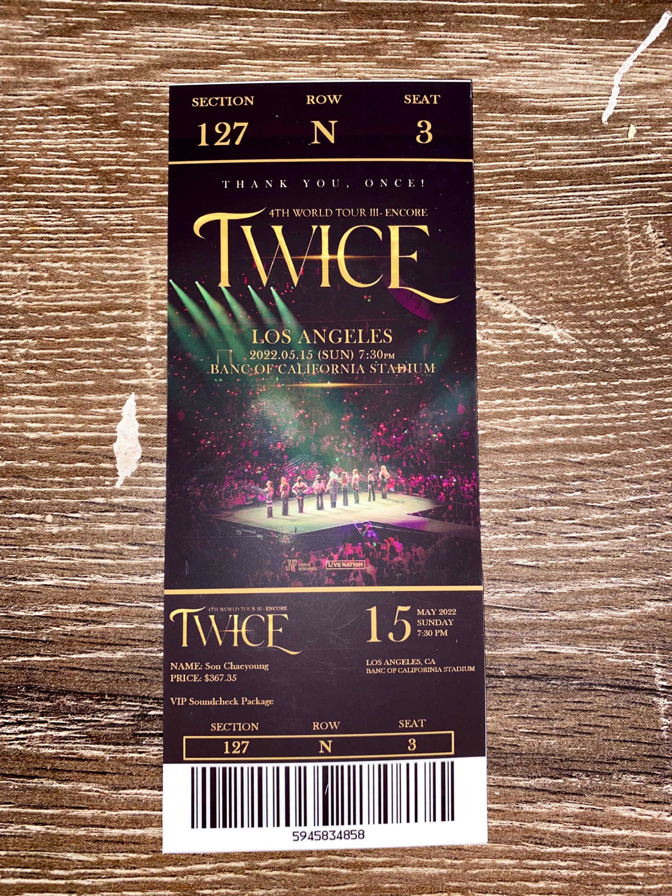 Twice 4th World Tour Iii Memorabilia Concert Etsy