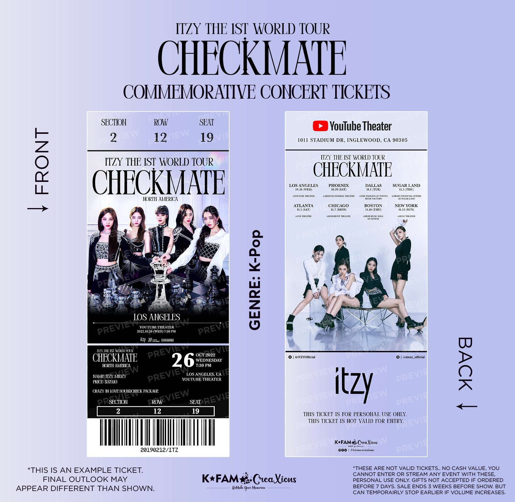 ITZY announce new album, 'CHECKMATE,' confirm North America tour dates