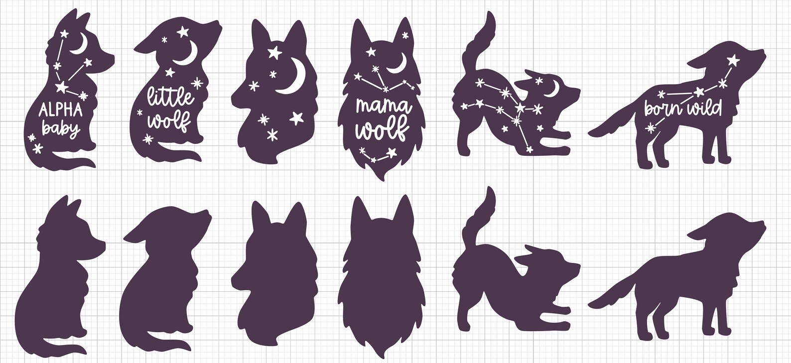 Free Free Baby Wolf Svg 359 SVG PNG EPS DXF File