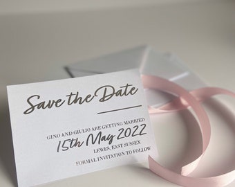 Foil Save the Date cards, silver save the date, gold, save the date, rose gold save the  date, wedding invitation, wedding stationery, foil