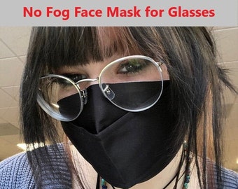 3D Formal Mask For Work | No Fog Design | Japanese Cotton Linen Silk | USA Made | Ships in 1 Day | Washable Masks | Adjustable Wedding Gift