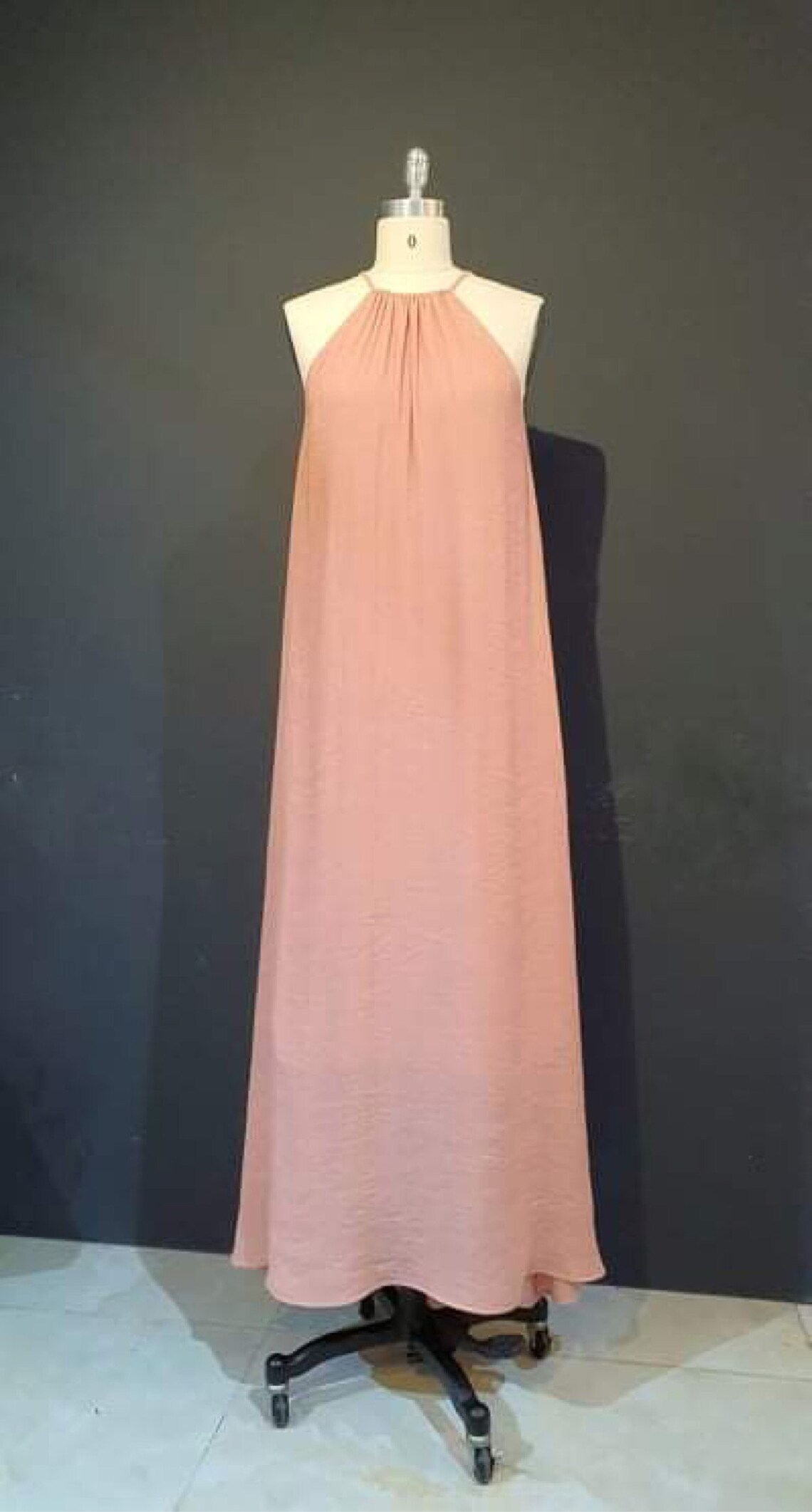 Linen & Cotton Maxi Dress