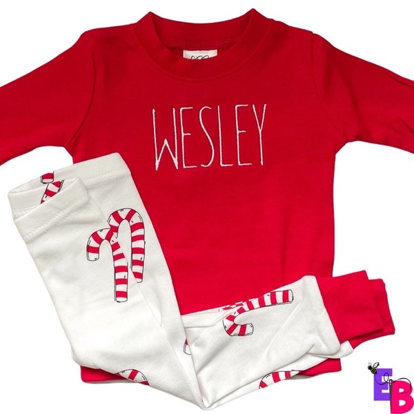 Monogrammed Pajamas Etsy