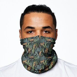 Snood - Leopard & Jungle