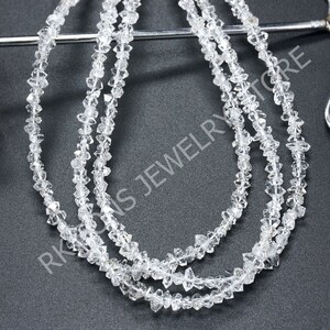 Herkimer Diamond Quartz, Diamond Nuggets Beads, Herkimer Nugget Beads, Herkimer Diamond Beads, Nugget Shape Beads, Jewelry Making Beads