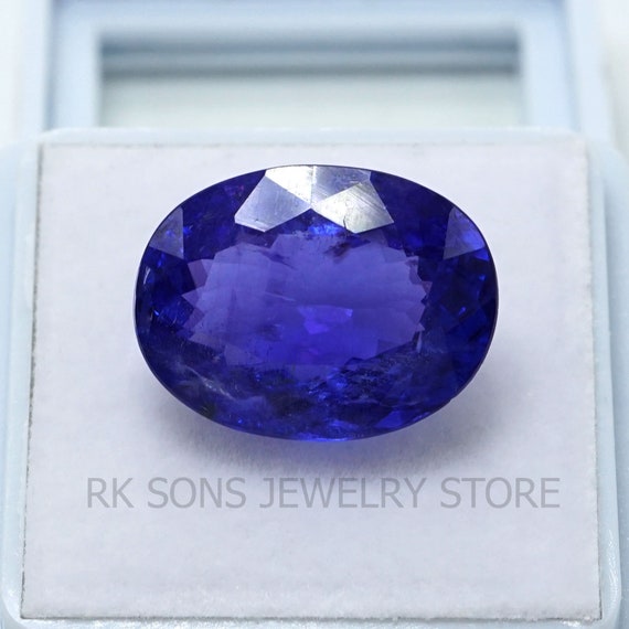 Gorgeous Brilliant Tanzanite Cut Gemstone 9.7 Carats Natural