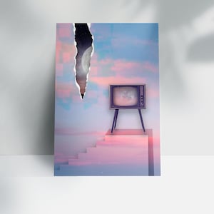 Die Truman Show Film Postkarte Druck