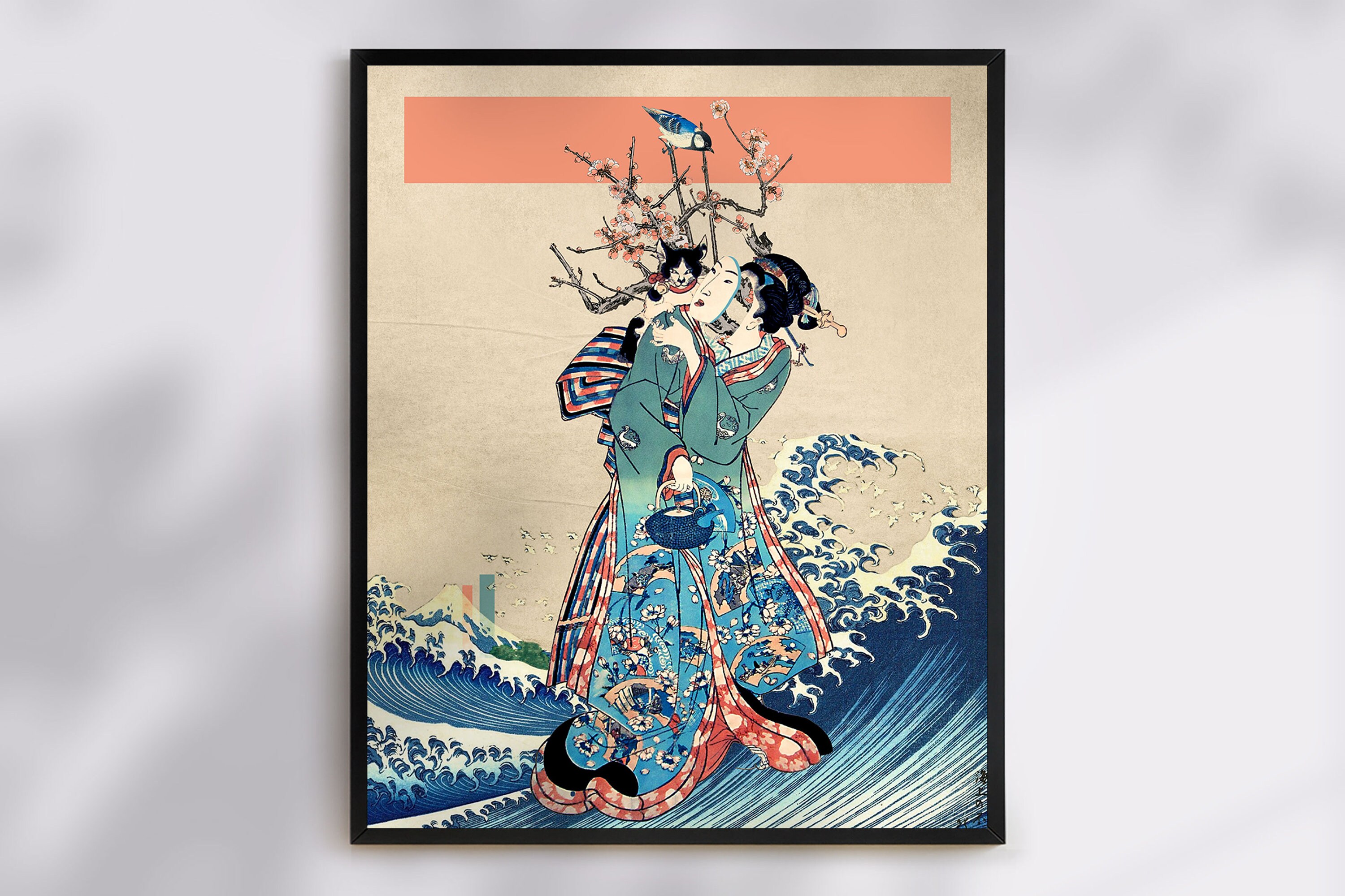Vintage Japanese Art Print 