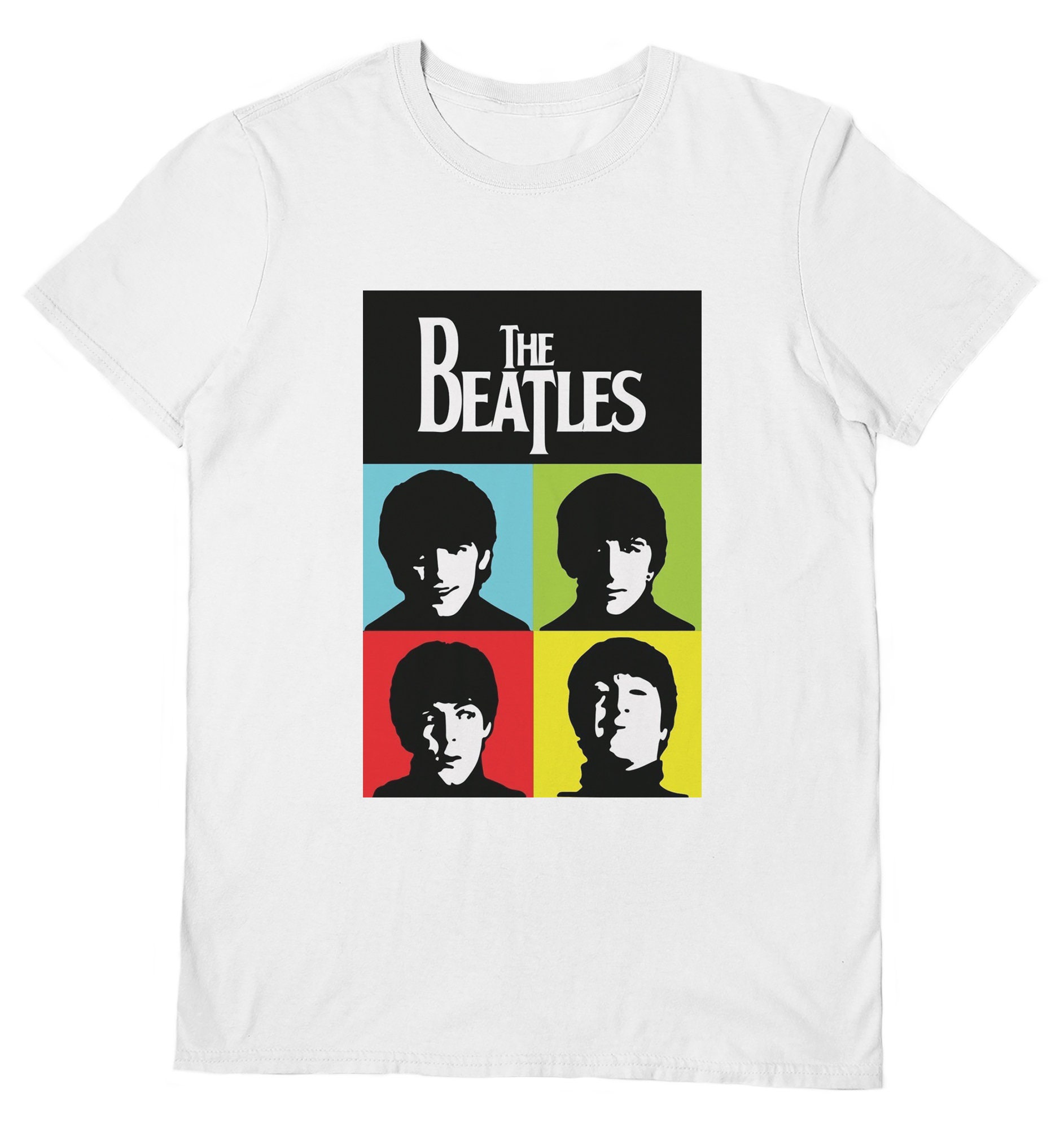 The Beatles Unisex T-shirt Beatles Illustration Tshirt | Etsy