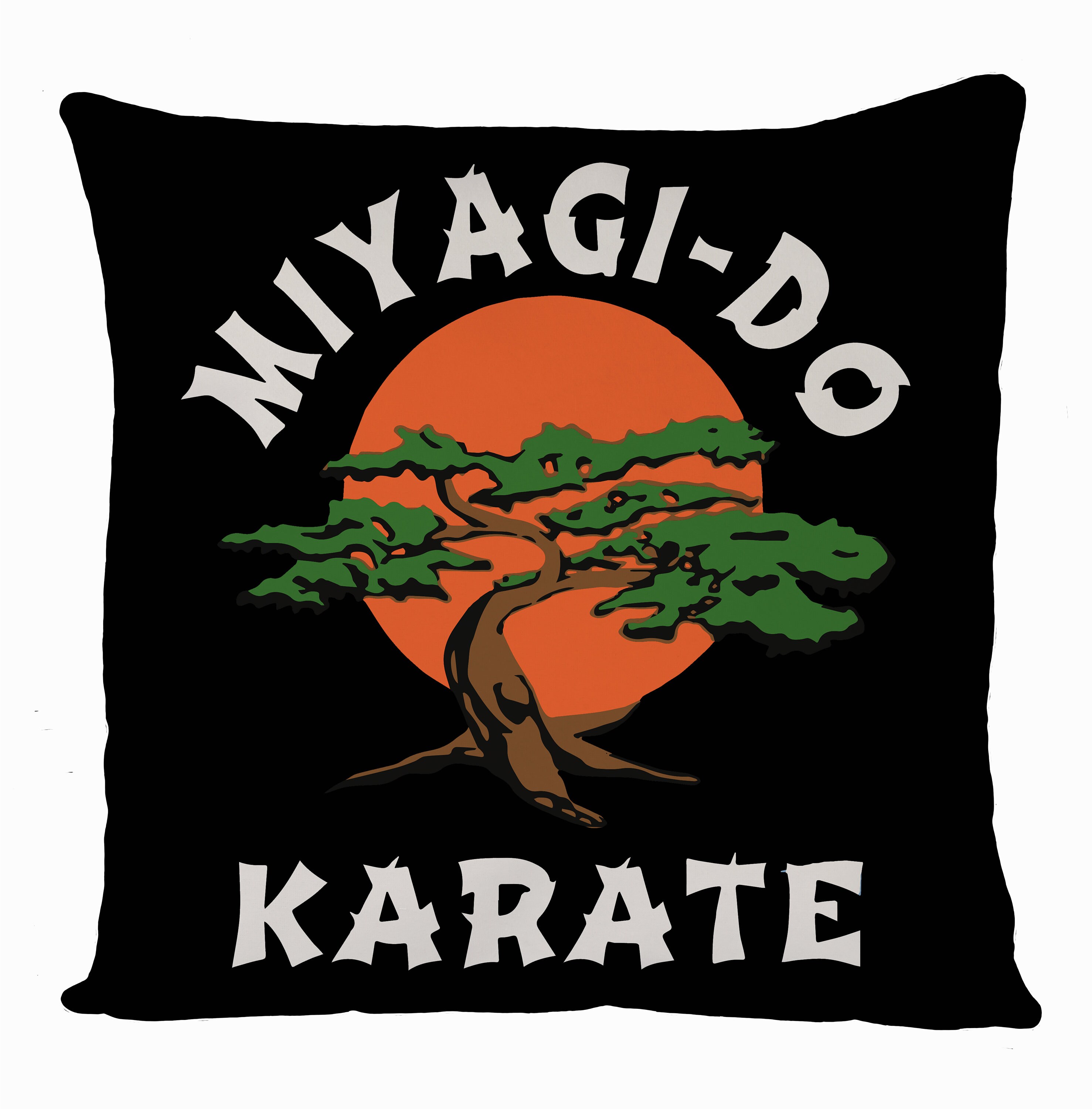 Miyagi Do Karate Karate Kid all over printed cushion cover | Etsy