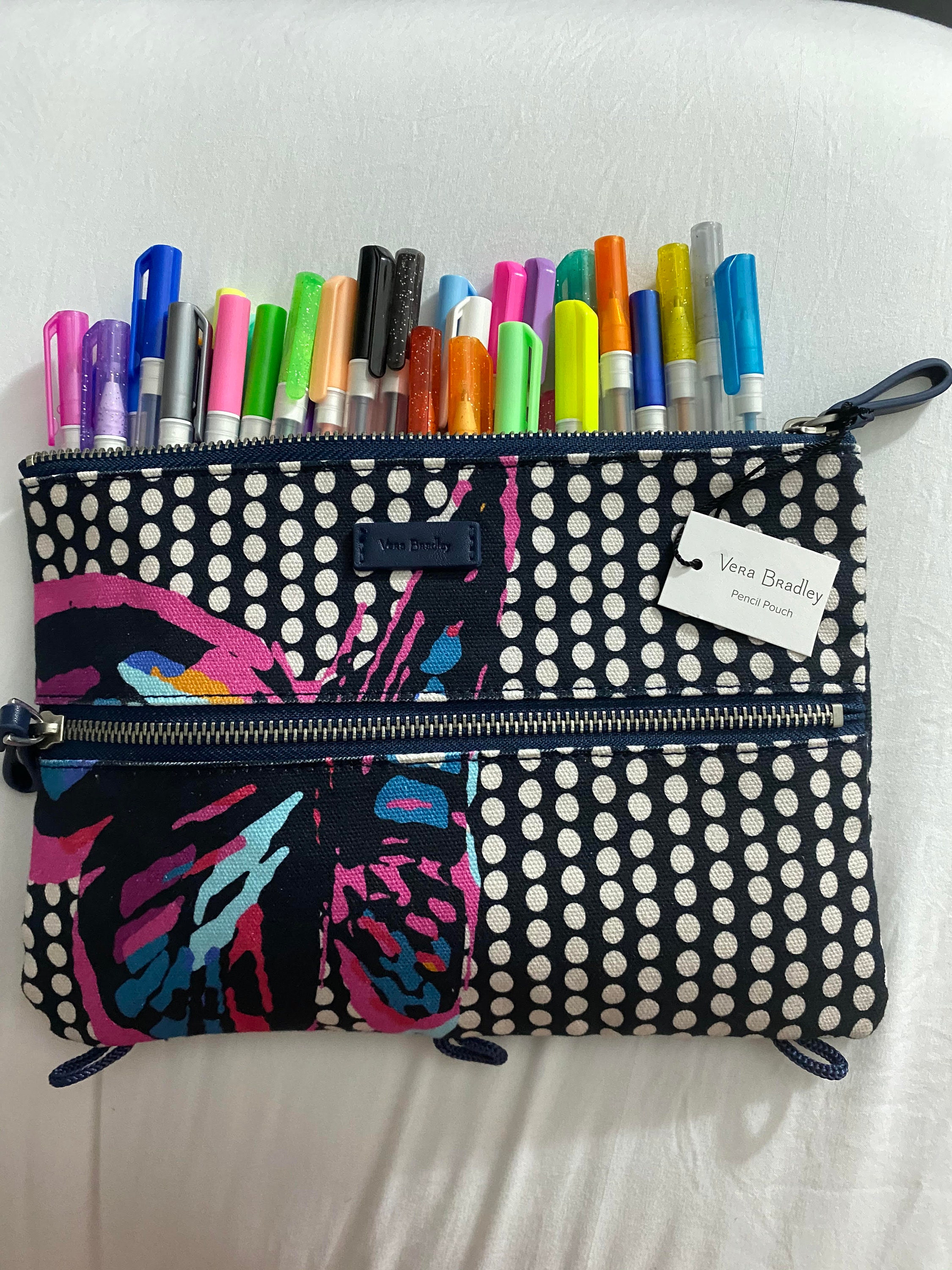 Cute Vera Bradley Bag with 54 Pens Etsy