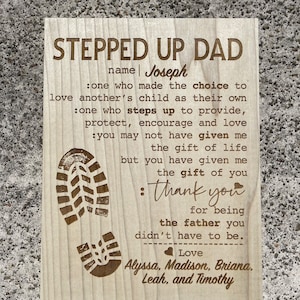 Stepped Up Dad // SVG + PDF