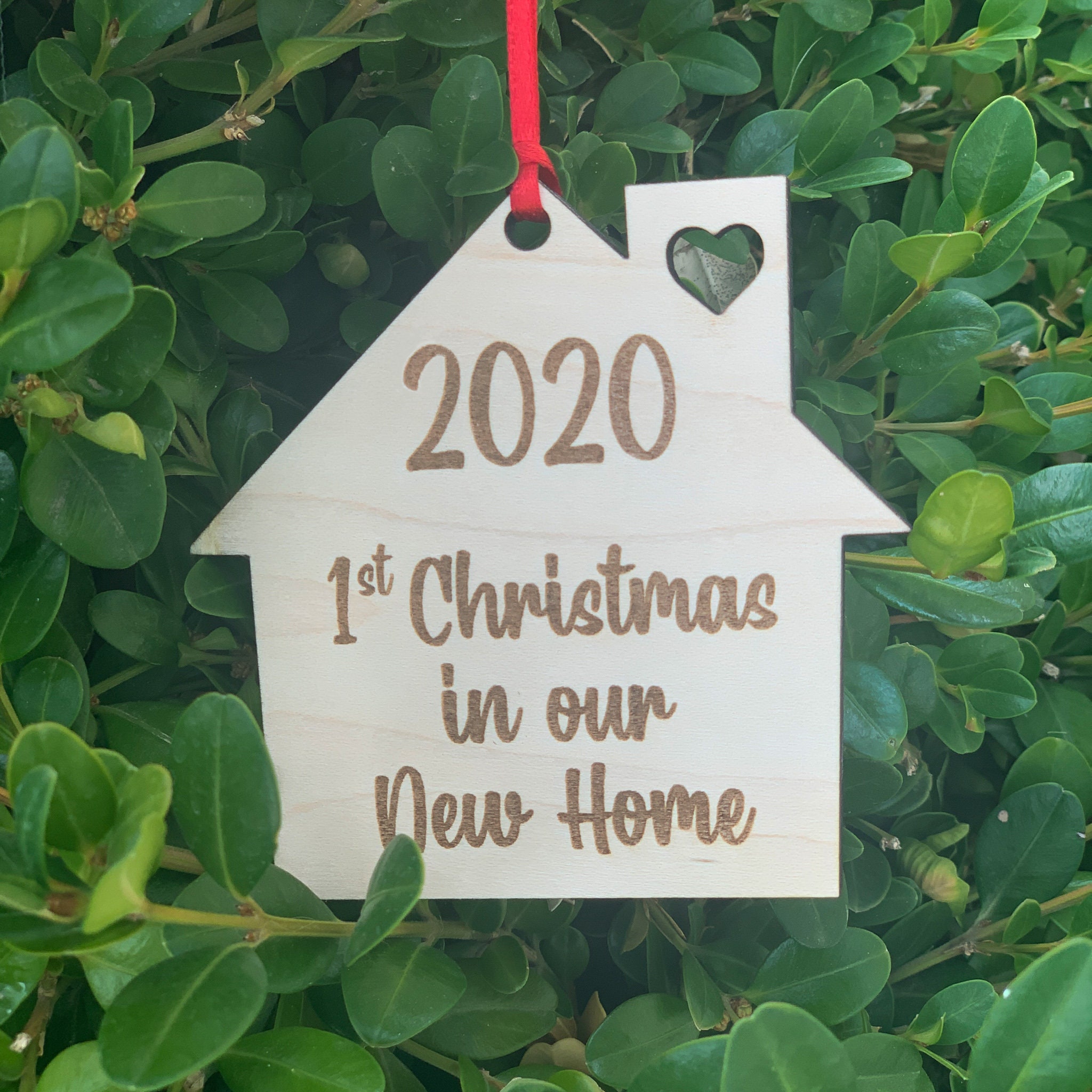 New Home Ornament // SVG PDF Etsy