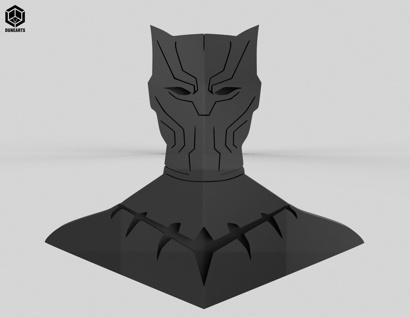 Black Panther STL 3D Black Panther Body Art Tribute Etsy