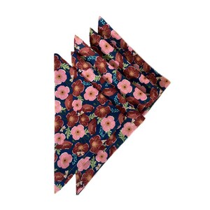 Reusable Flower Napkins Set of 5