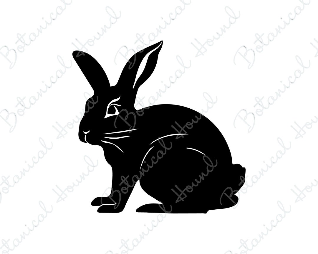 Rabbit Easter Bunny SVG Cut File for Cricut Crafters - Etsy