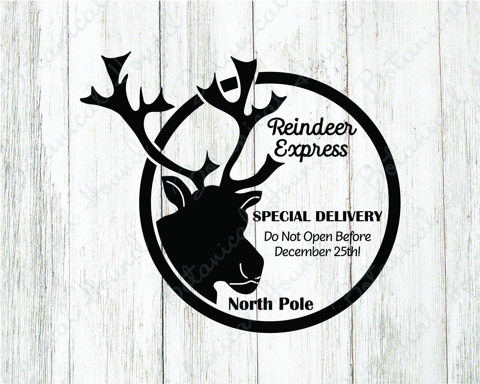 Reindeer Express SVG Christmas SVG Reindeer SVG North Etsy