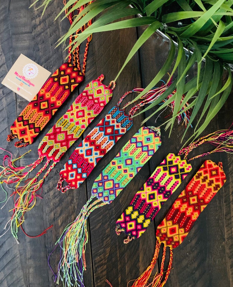 Handmade Mexican Friendship BraceletMexican Hand woven Etsy