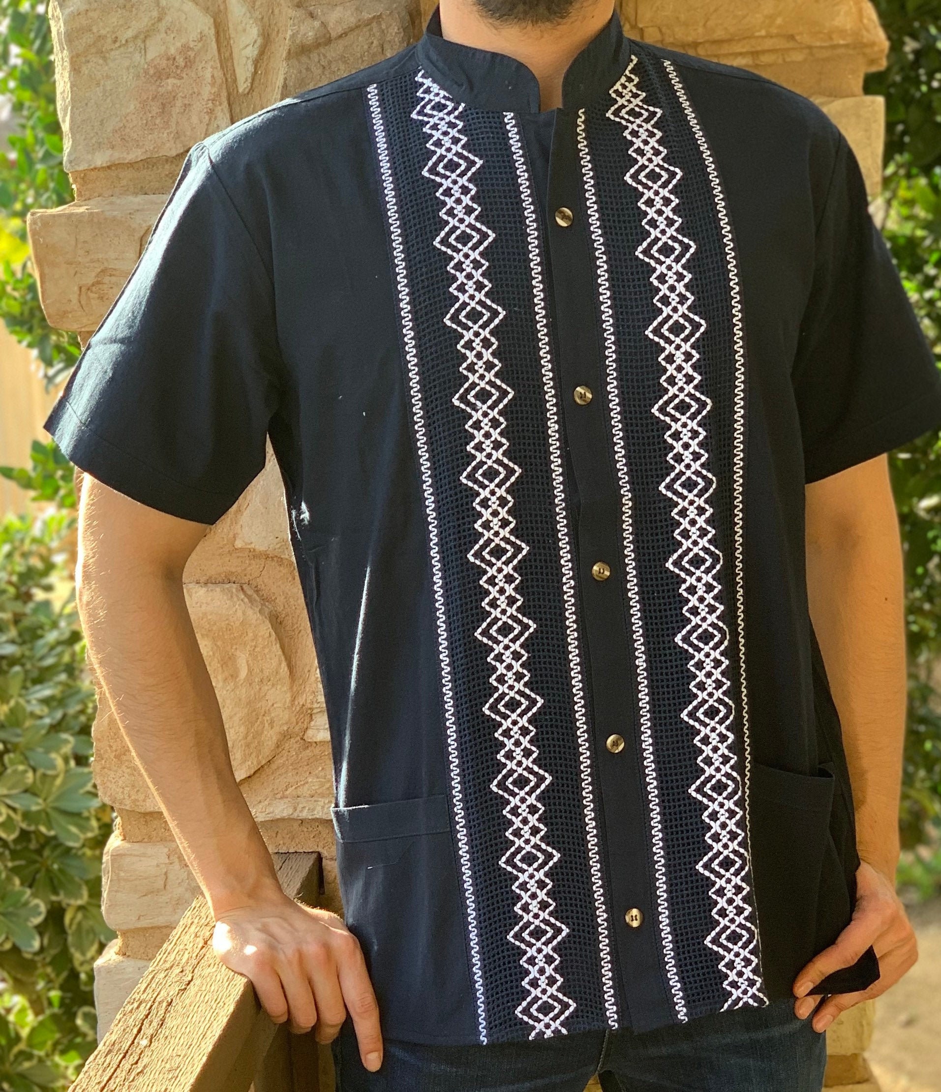 mexican traditional men's shirt