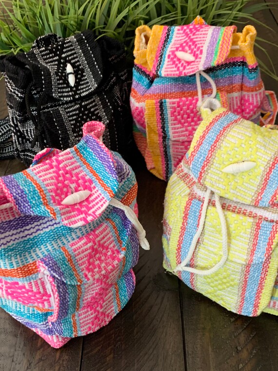mini mexican backpack