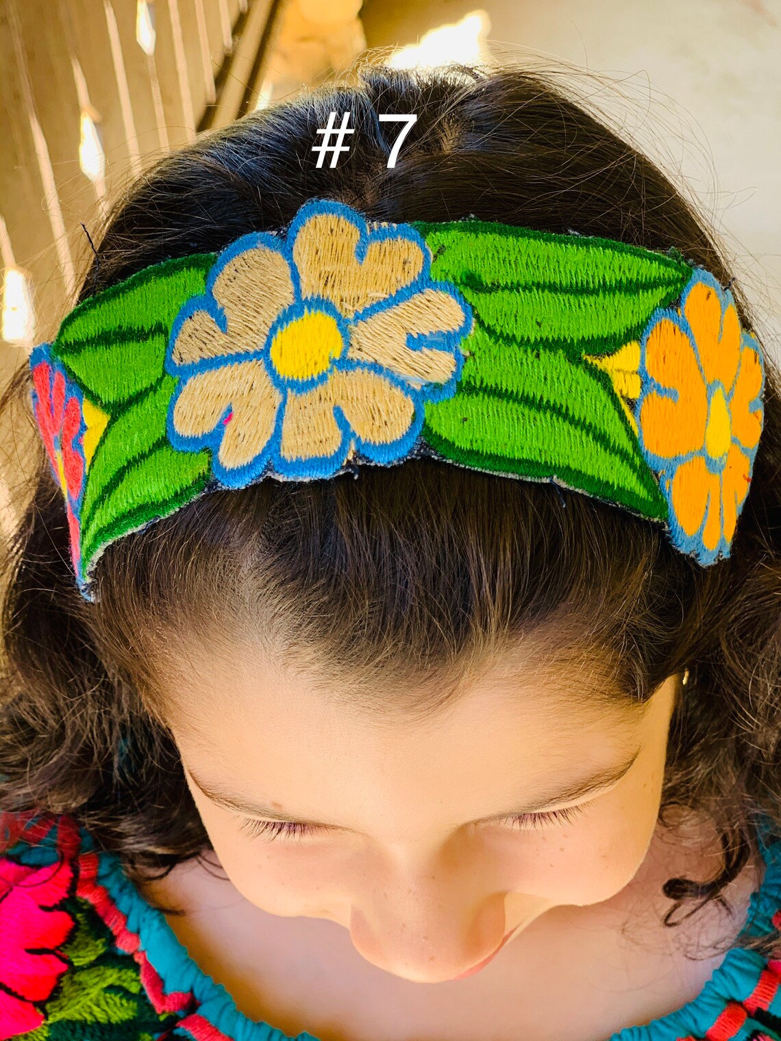 Embroidered Headband Mexican HeadbandWoman's Etsy