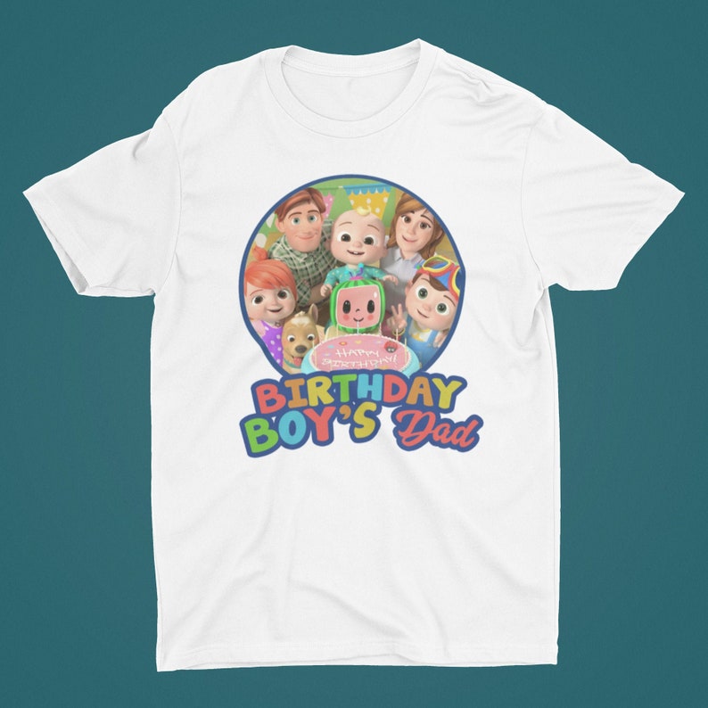 Printable Cocomelon Birthday Shirt Printable Cocomelon Birthday Shirt
