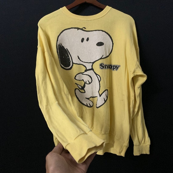 Vintage Peanuts Snoopy Crewneck Sweatshirt Sweater - image 3