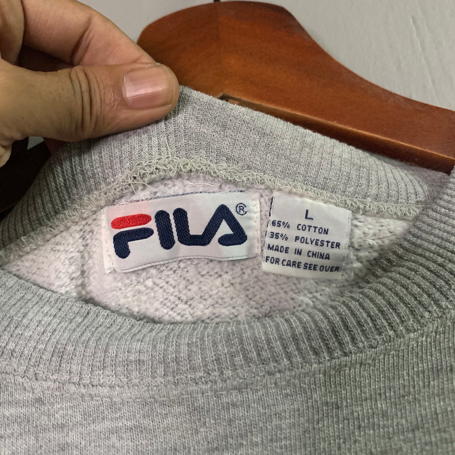 Vintage Fila Spell Out Crewneck Sweater Streetwear Sweatshirt - Etsy