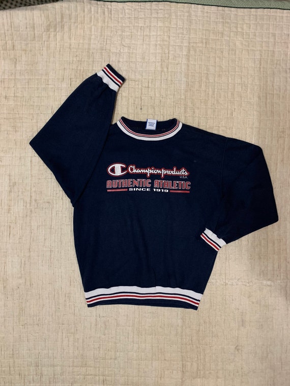 Vintage Champion Products Crewneck Sweater Jaspo … - image 1