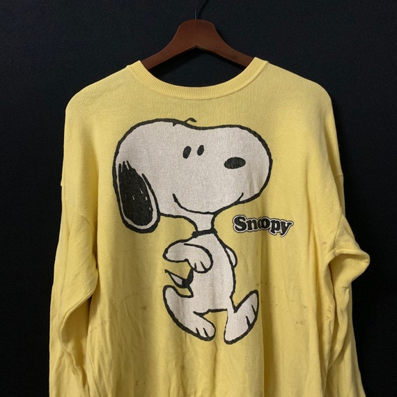 Vintage Peanuts Snoopy Crewneck Sweatshirt Sweater - image 2