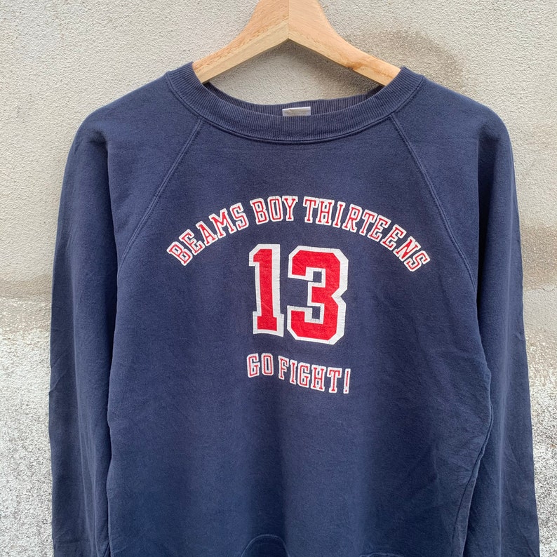 Vintage Beams Crewneck Pullover Sweater Sweatshirts image 2