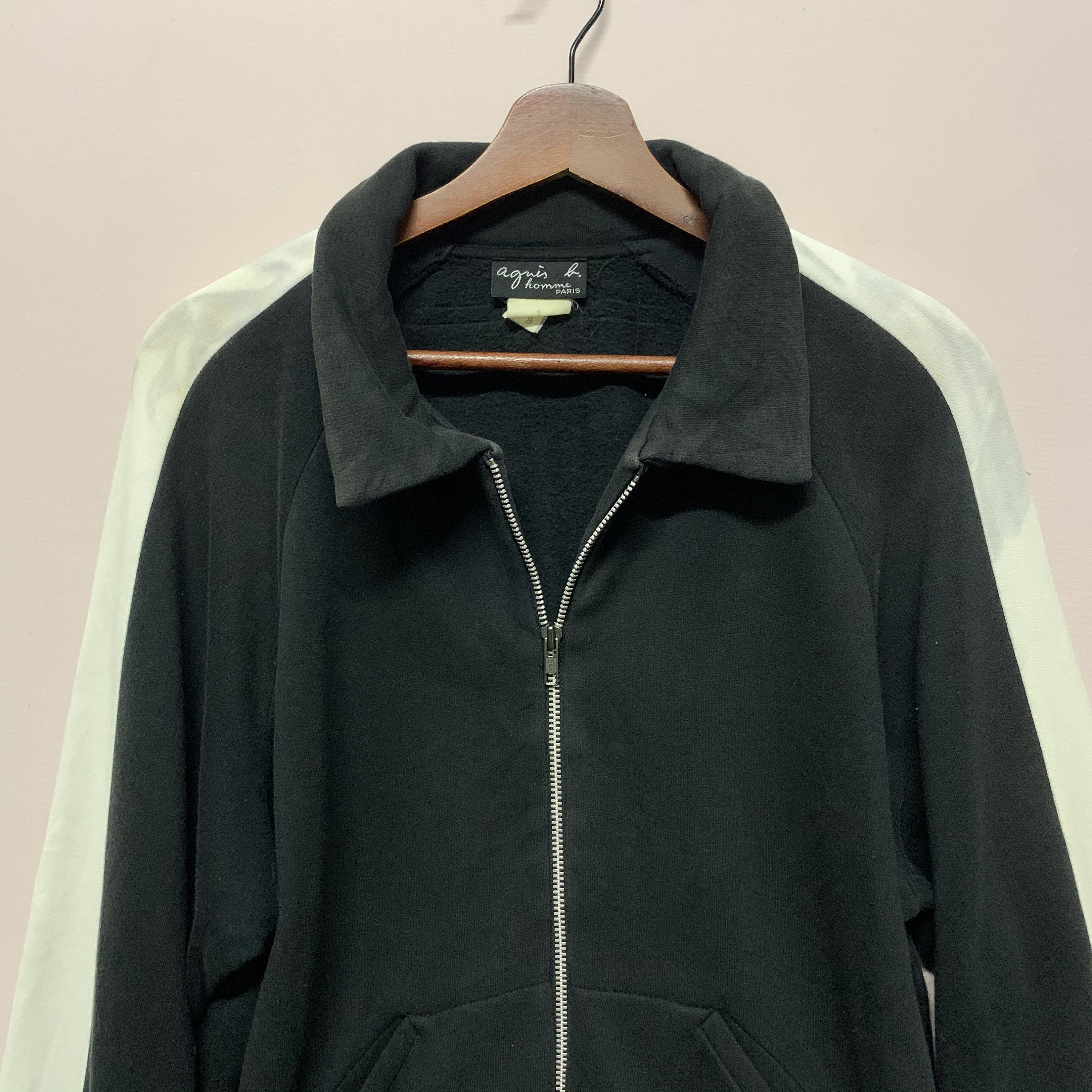 Vintage Agnes B. Homme Zip Ups Sweater Sweatshirt Made in Japan - Etsy