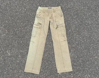 8-Pocket Double Wrap Utility Multi Pocket Faded Cargo Tactical Pants