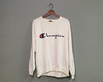 Felpa girocollo vintage Champion Streetwear Skategang, prodotta negli Stati Uniti.