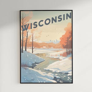 Wisconsin Travel Poster