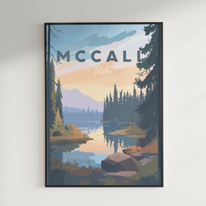 McCall, Idaho Travel Poster