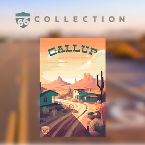 Gallup New Mexico Reiseplakat