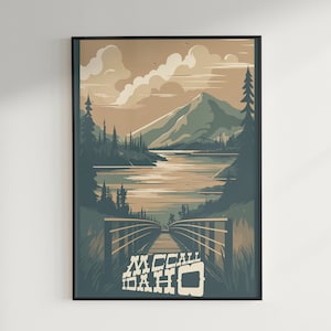 McCall, Idaho Travel Poster