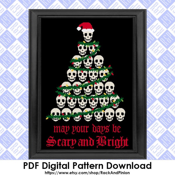 Creepy Cross Stitch - Etsy